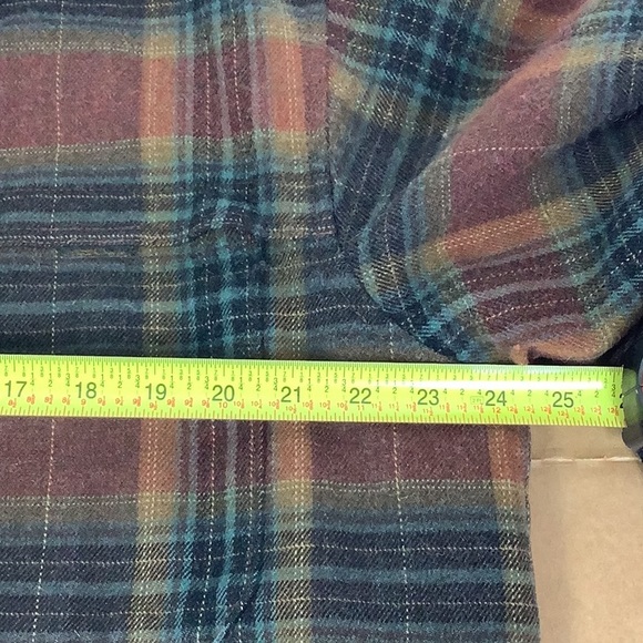 Columbia Mens Wool Blend Jacket Shacket Button Down Shirt Lined Large - Picture 12 of 14